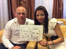 молодая пара на свадьбе